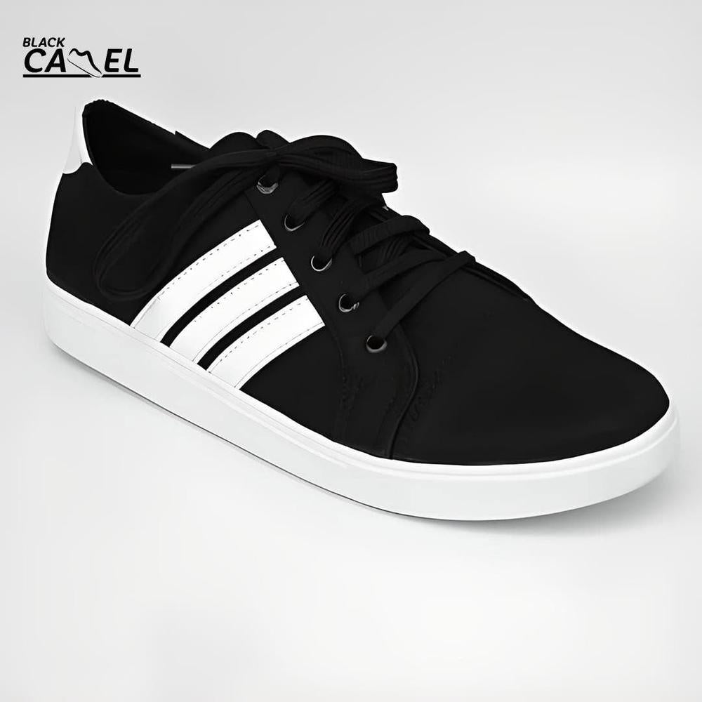 Black Camel Sneakers For Men Black Color Shoes For Men